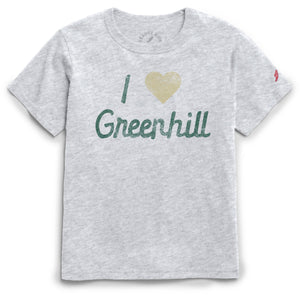 Greenhill League Girls Heart Greenhill SS Tee