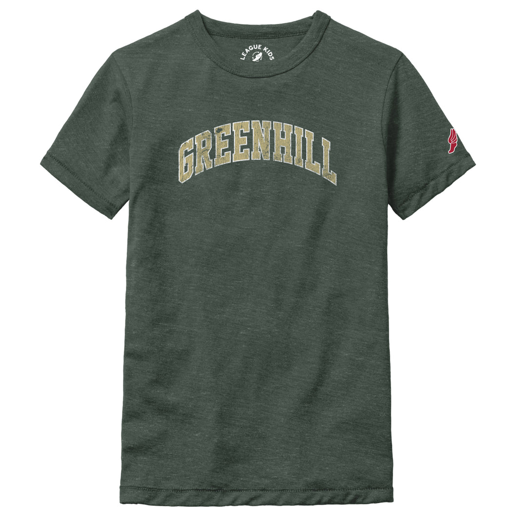 Greenhill League Boys Active Vintage SS Tee