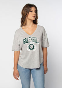 Greenhill Chicka-D Womens V-Happy Seal Jersey Tee
