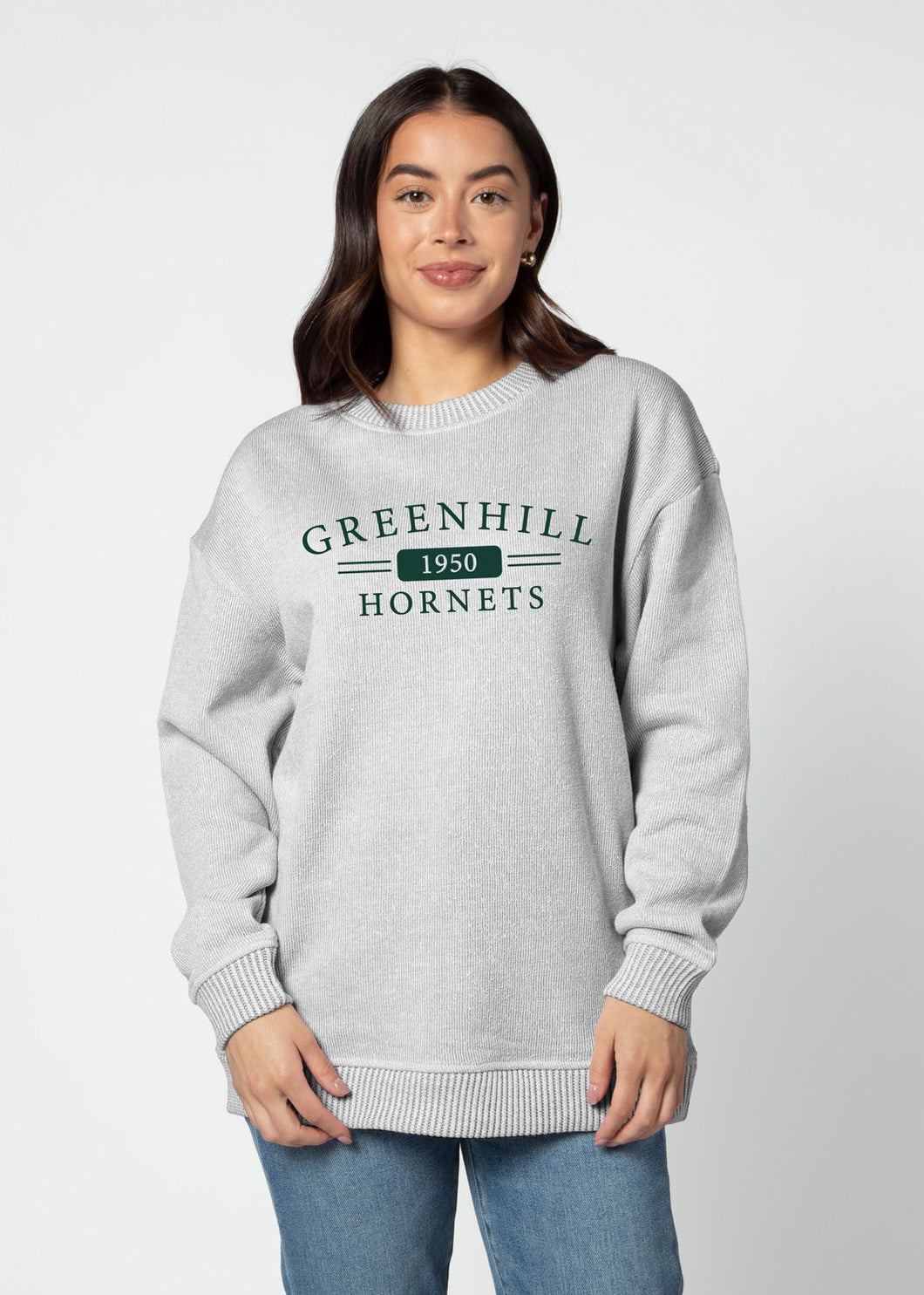 Greenhill Chicka-D Womens Serif Arch Warm Up Crew