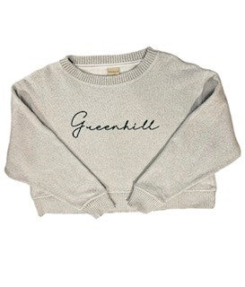 Greenhill Chicka-D Womens Scipt Cropped Pullover