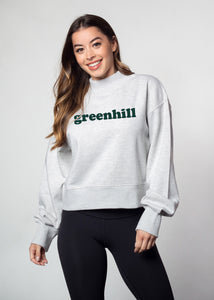 Greenhill Chicka-D Womens Hailey Cropped Sweatshirt
