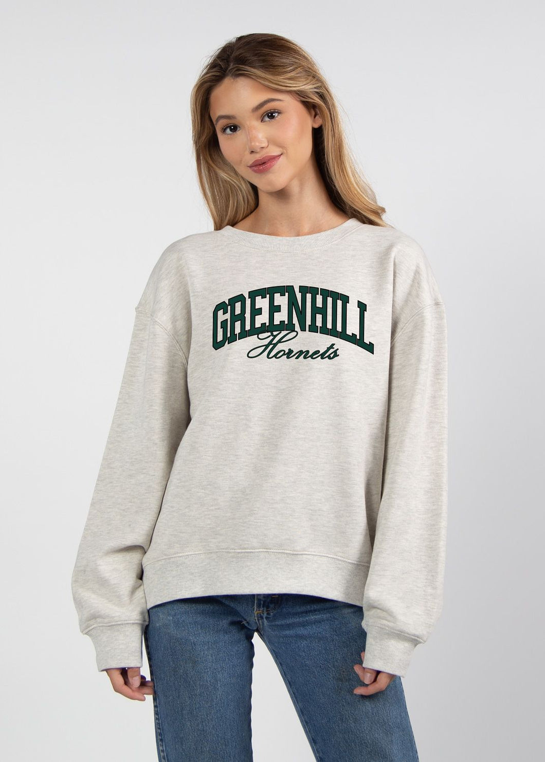 Greenhill Chicka-D Womens Vintage Arc Old School Crew