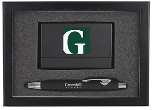 Greenhill Business Card & Pen Set