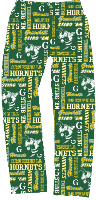 Greenhill Youth Sublimated Pajamas