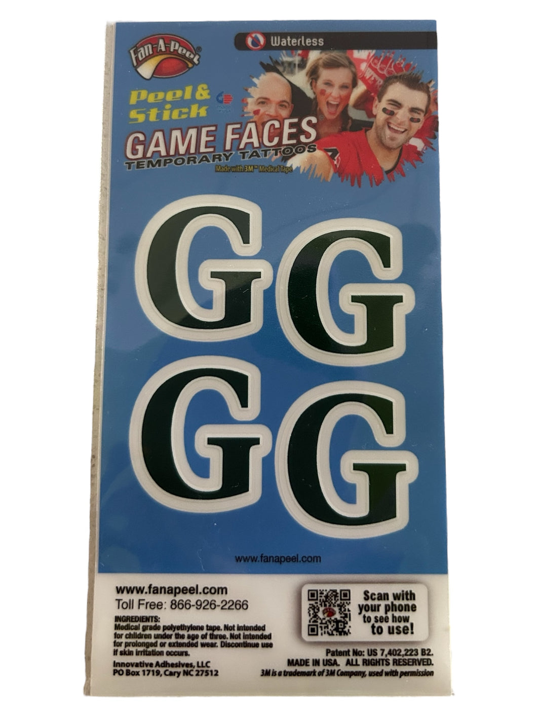 Greenhill Game-Faces Tattoos