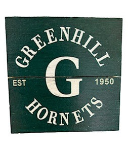 Greenhill League Wood Plank Magnet