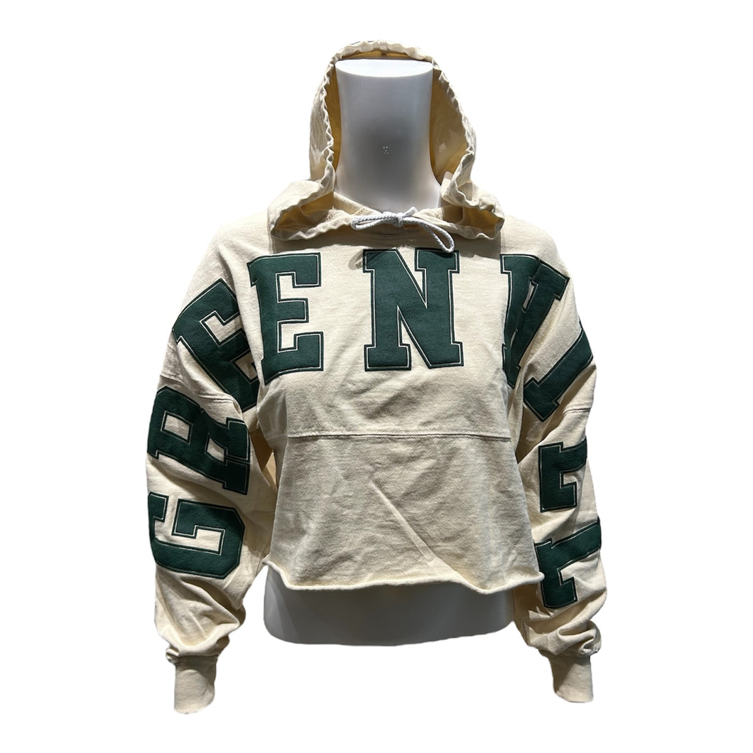Greenhill Spirit Jersey Cropped Hoodie