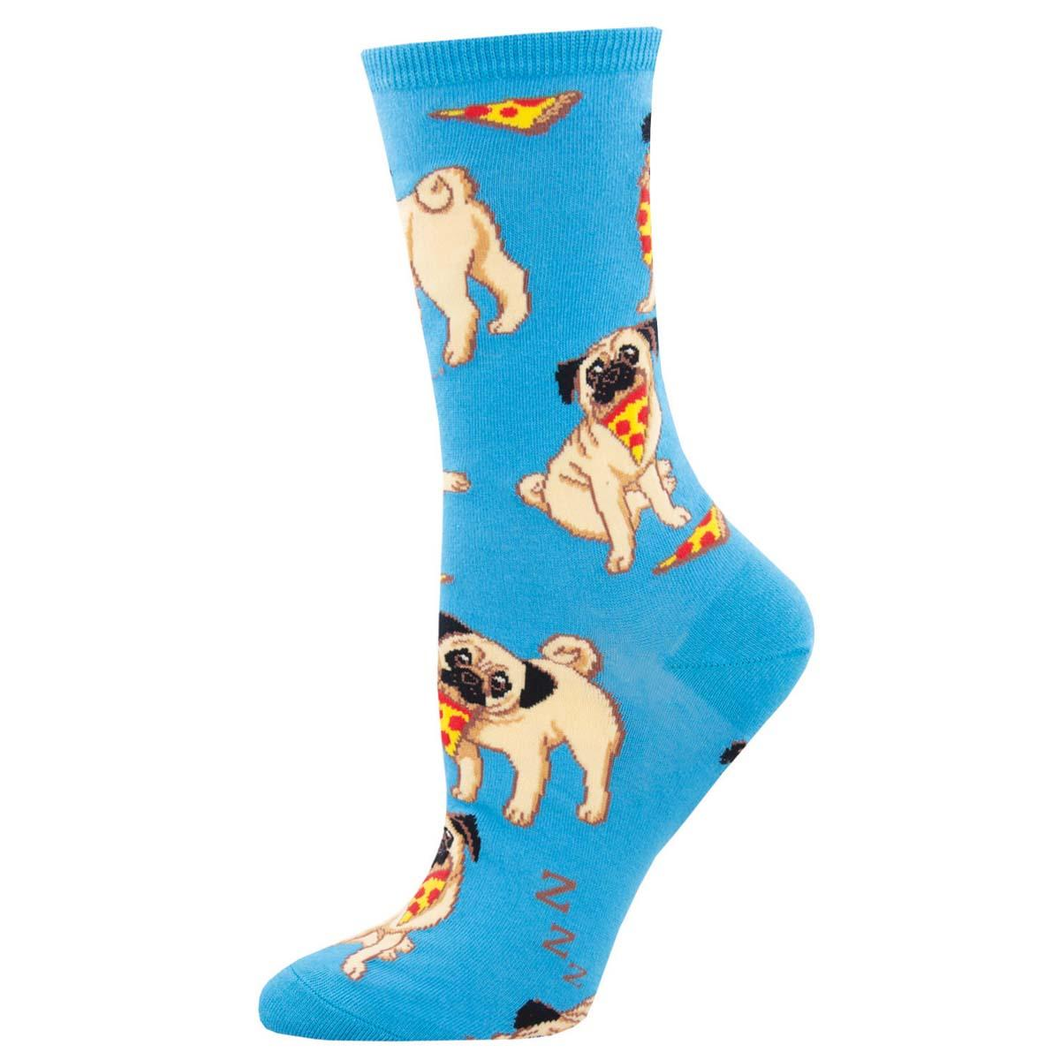 Socksmith Pug and Pizza Socks