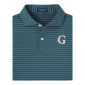 Greenhill Men`s Peter Millar Duet Performance Polo