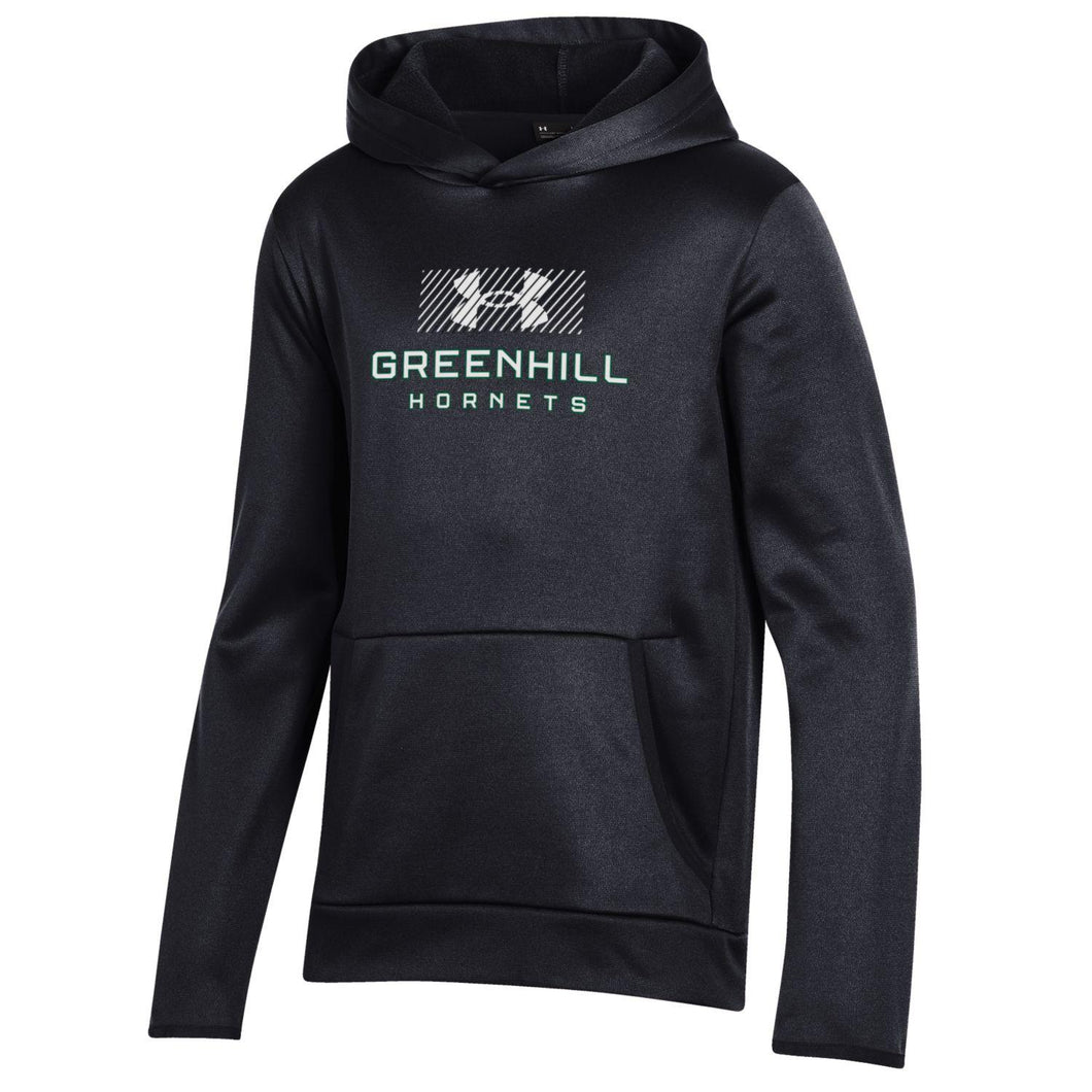 Greenhill Under Armour Youth Performance Hoodie Black