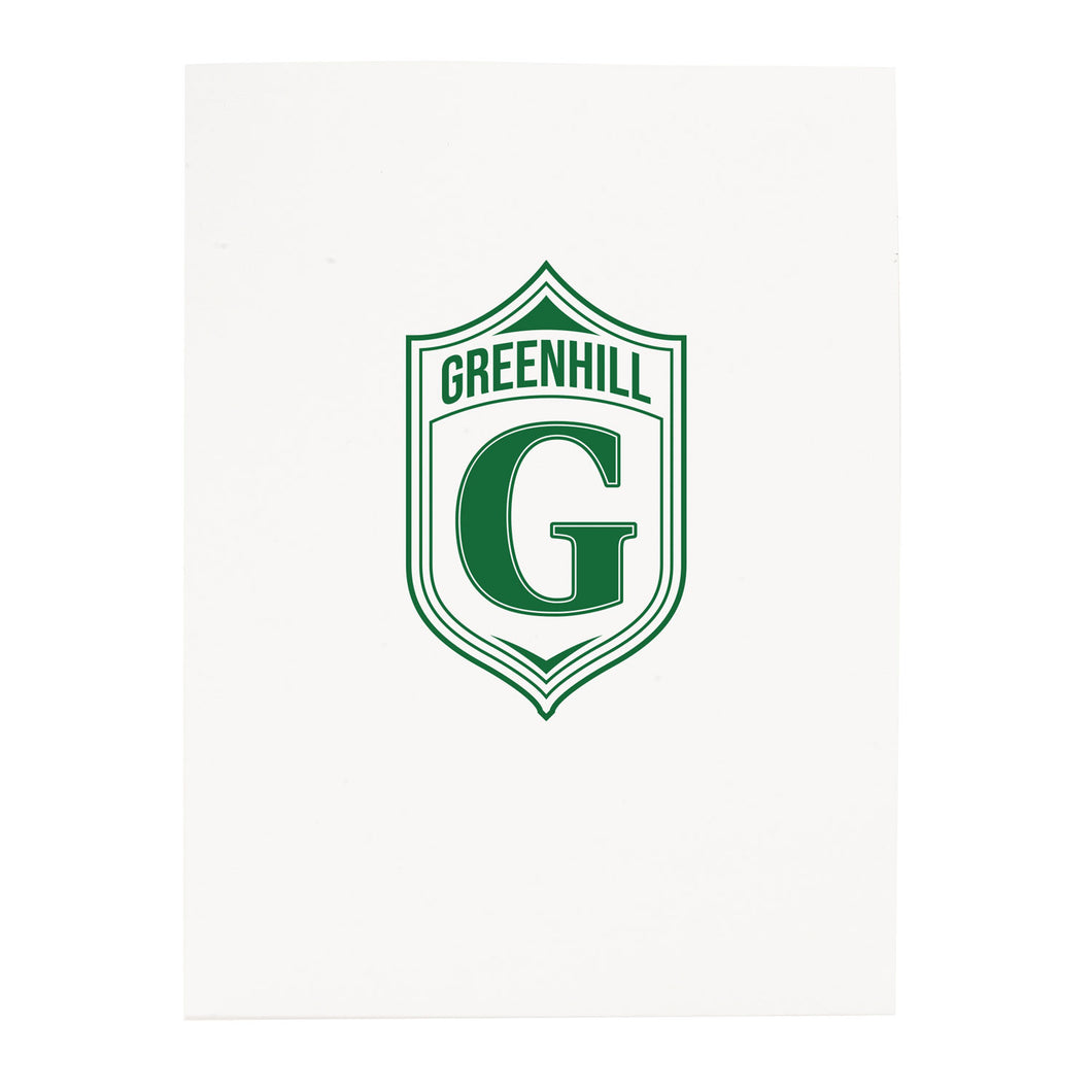 Greenhill Crest Folder