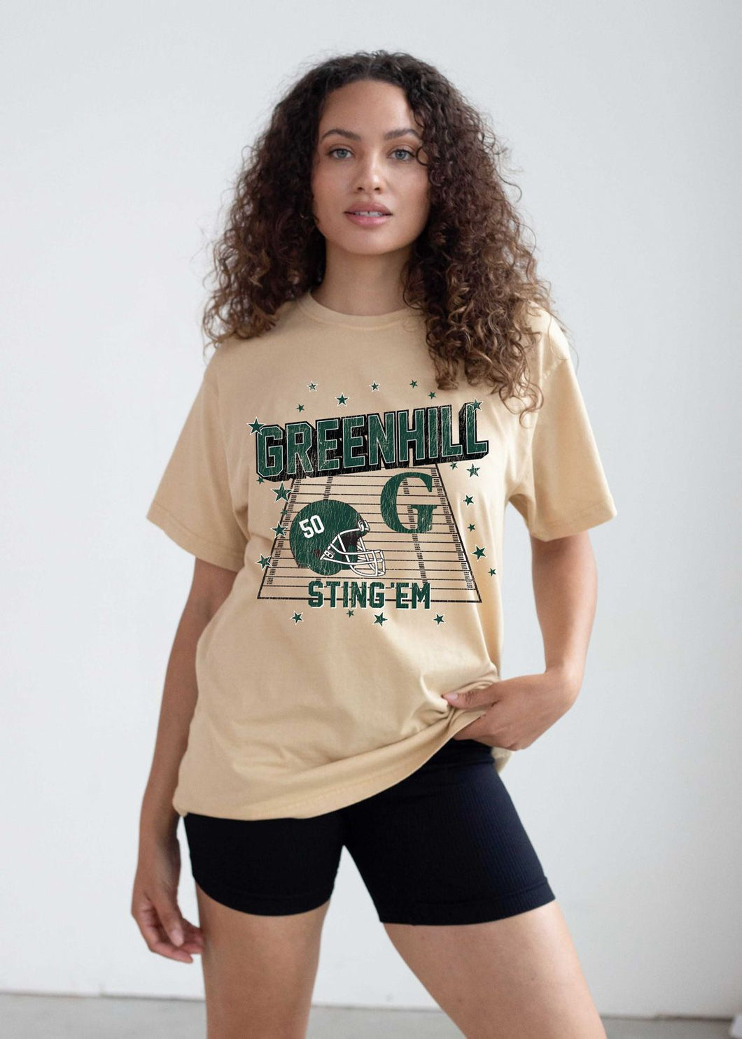 Greenhill Chicka-D Footbal Boxy Tee