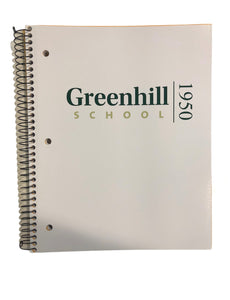 Greenhill 3 Sub Spiral Notebook