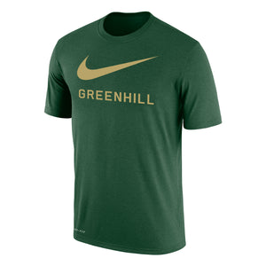 Greenhill Nike Mens S/S Dri-Fit Cotton Tee