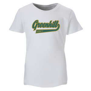 Greenhill Ouray Girls Scribe Wordmark SS Tee
