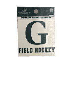 Greenhill Field Hockey Decal
