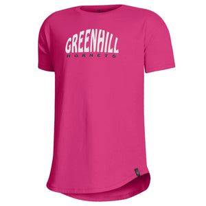 Greenhill Under Armour Girls SS Performance Cotton Tee