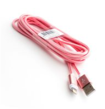 SD Lightning Cable Braid 10' Pink