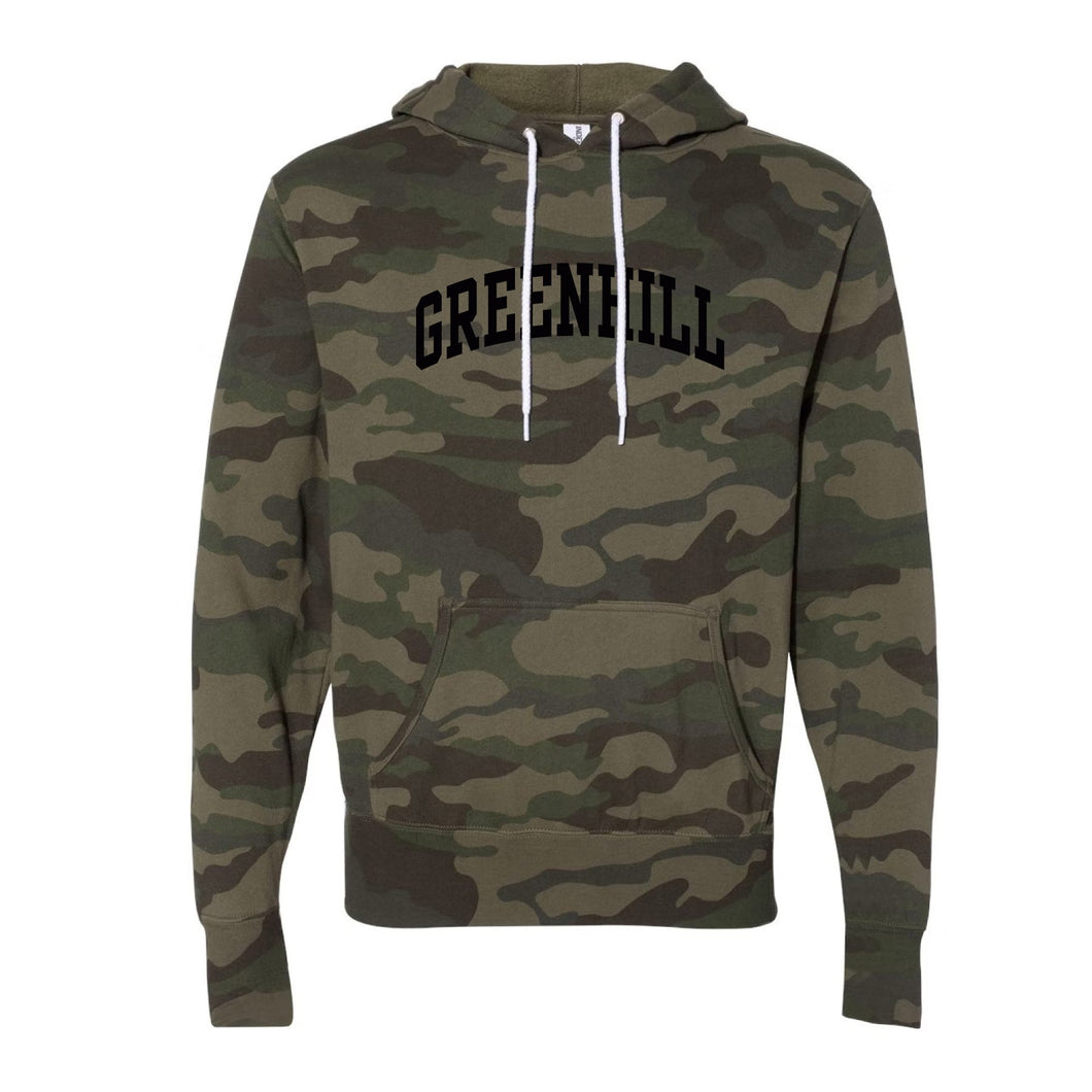 Greenhill Ouray Mens Camo Hoodie