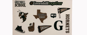 Greenhill Sticker Sheet