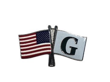 Greenhill American Flag Lapel Pin