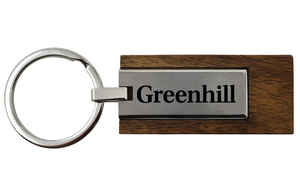 Greenhill LXG Wood.Metal Key Chain