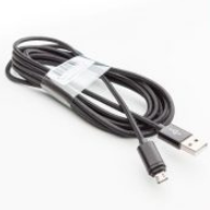 SD Micro USB Cable Braid 10' Black