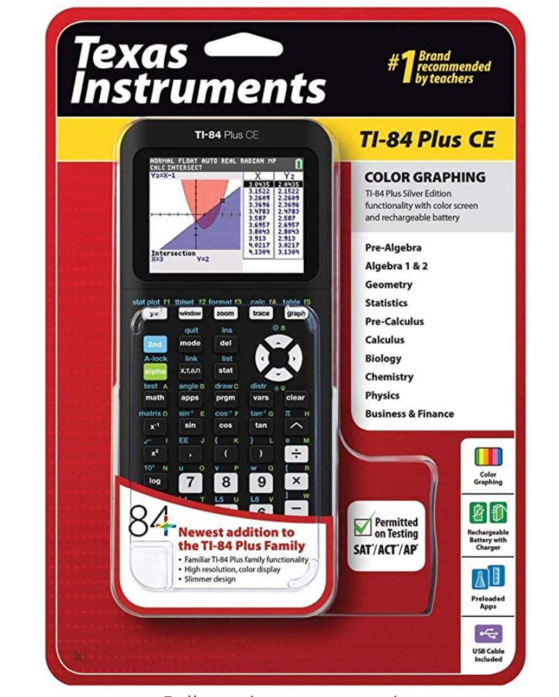 TI-84 Plus CE-T Calculator