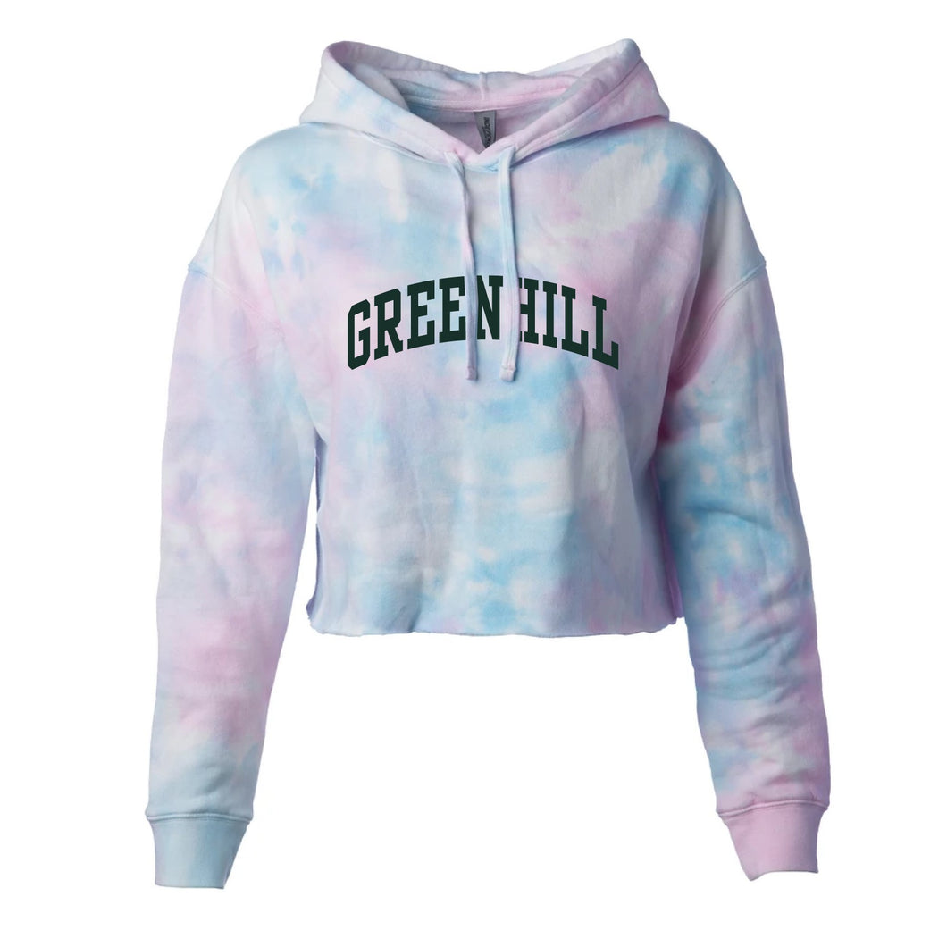 Greenhill Ouray Womens Cotton Candy Cropped Hoodie